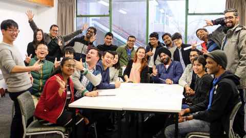 Engineering PG Buddy Programme students