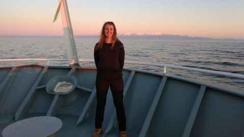 Dr Sally Watson from the Institute of Marine Science