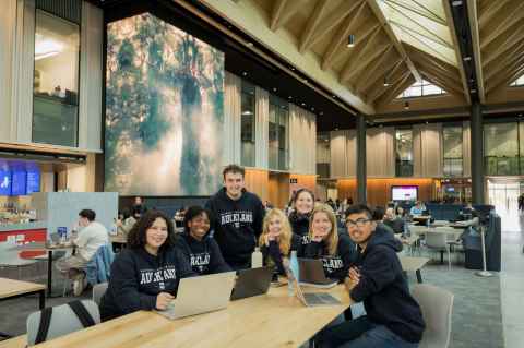 uoa students new arts building